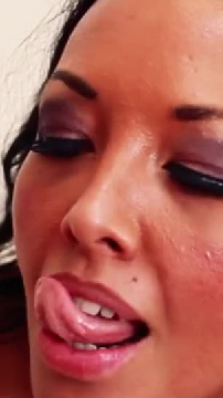 Asian Movie X-Rated Facial Cum at Daring Sex and Brunette