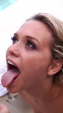 Hot Video with Mia Malkova in Cum in Mouth and Blonde Outdoor for Hard X