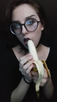 Emo Gothic X-Rated Video Fruits and Vegetables & Glasses Sexy