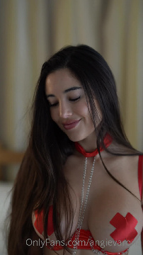 Video X-Rated with Angie Varona in Teasing and Brunette Sexy Lingerie