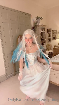 Cosplay Video X-Rated Striptease with Belle Delphine and Uniforms Leaked