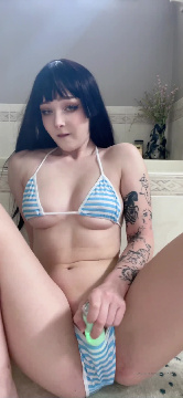 Hot Porno Female Masturbation with Sneesnaw & Leaked Brunette Emo Gothic